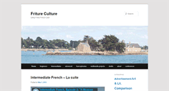 Desktop Screenshot of fritureculture.com